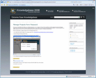 Knowledgebase 2008 screenshot